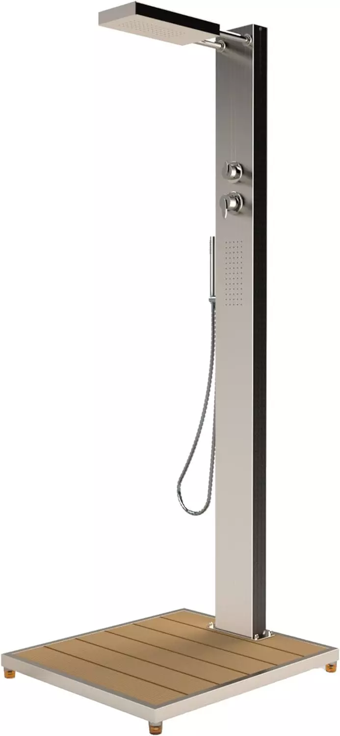 Prysznic zimno ciepły elba 70 ideal ze stali nierdzewnej