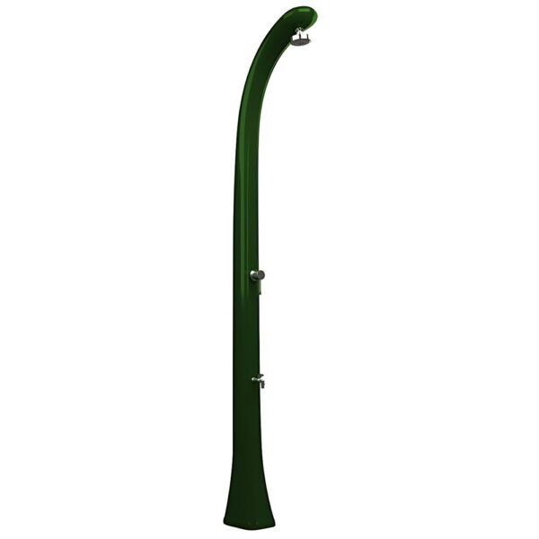 Prysznic solarny Aquaviva Happy One z kranikiem do mycia stóp, ciemnozielony F120/6016, 23 l