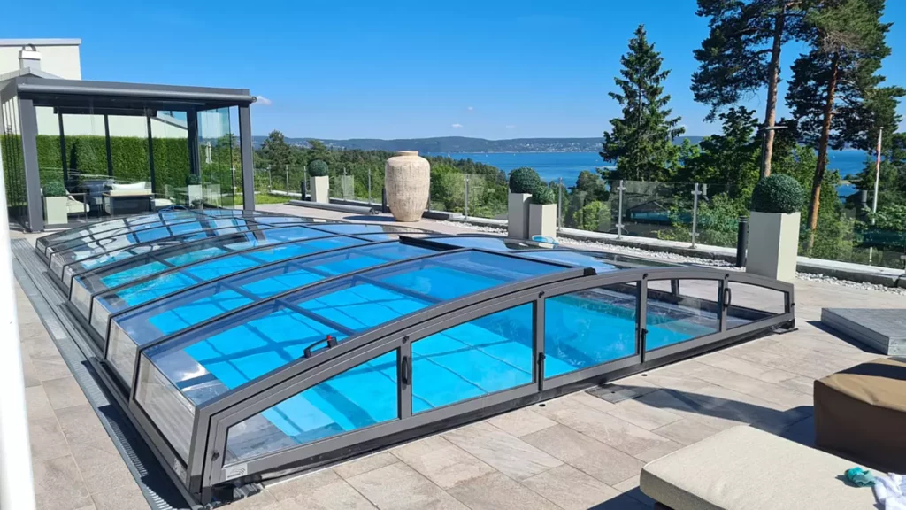 Zadaszenie poliwęglanowe Skyline - linia niska