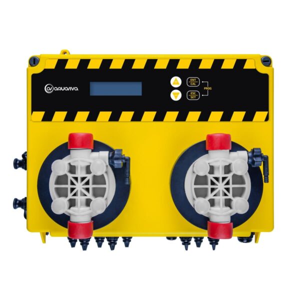 System membranowych pomp dozujących Aquaviva pH+Rx 5 l/h + zestawy pH, Rx