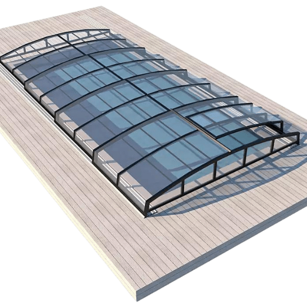 Zadaszenie poliwęglanowe Skyline - linia niska